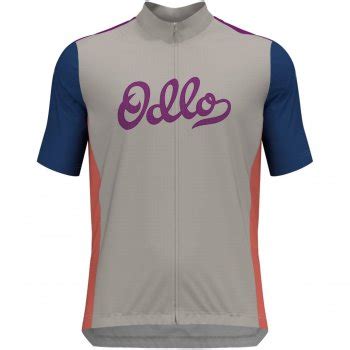 Odlo Essentials Vintage Fietsshirt Heren Silver Cloud Bike