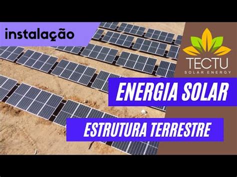 Estrutura Terrestre Para Usina Solar Aldo Solar Romagnole Solo