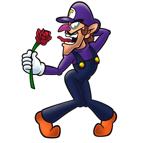 That One Waluigi Pose In 2d By Luigi192837465 On Deviantart