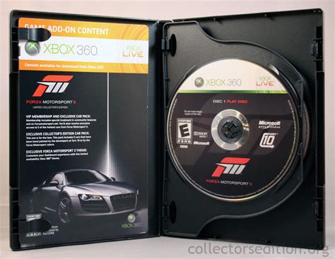 Forza Motorsport 3 Limited Collectors Edition