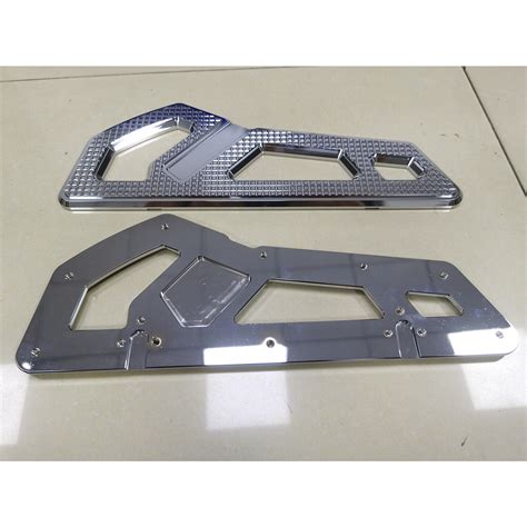 Chrome Driver Rider Floorboard Footboard For Harley Street Glide Road