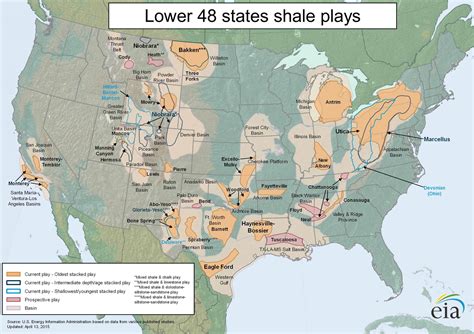 Free Map – EIA's Lower 48 States Shale Map (Updated) | | Marcellus