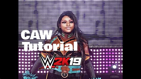 Wwe2k19 Wwe 2k19 Female Superstar Creation Tutorial The X Factor Devyn Heights Youtube