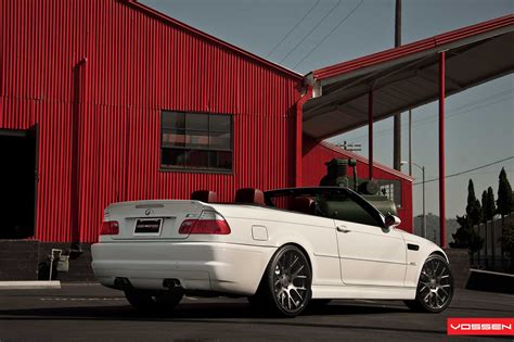 White BMW M3 Looking Good on Gunmetal Forged Vossen Rims — CARiD.com ...