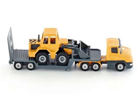 Yellow Kids SIKU 1616 Diecast Lowbed Truck Toy [NT01T505] : EZTRUCKTOYS.COM