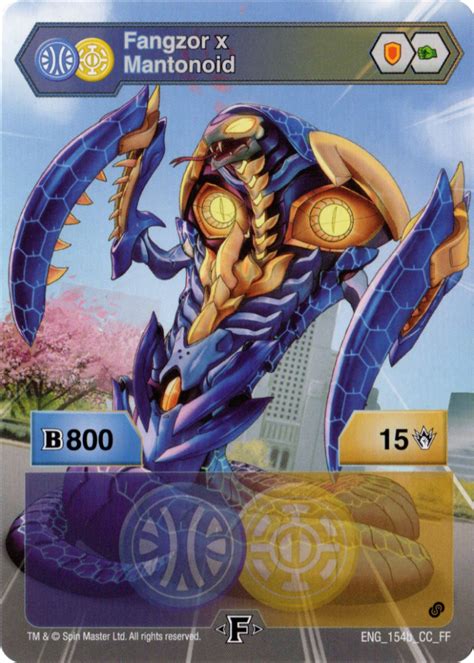 Aquos Aurelus Fangzor X Mantonoid Fusion Force The Bakugan Wiki