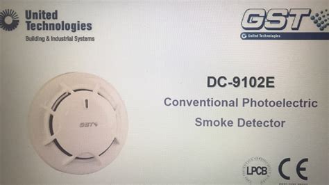 Jual Conventional Photoelectric Smoke Detector Gst Dc E Jakarta