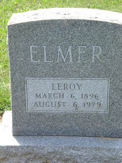 Leroy Elmer 1896 1979 Homenaje De Find A Grave