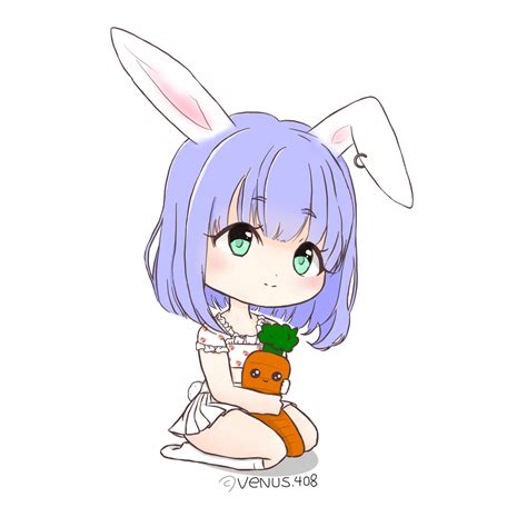 Anime Chibi Girl Bunny