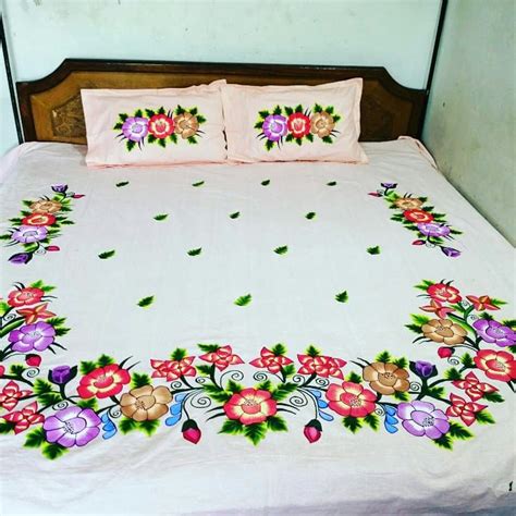 Pin By Aasama Parveen On Aasama Painting Arts Bed Sheet Painting