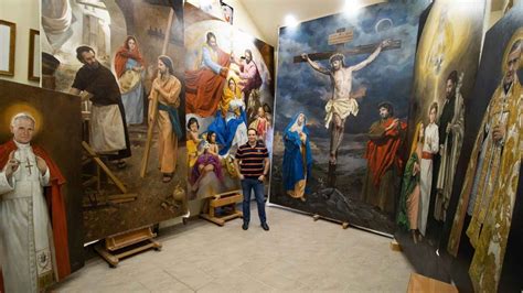 El pintor del papa al que Málaga vio nacer Raúl Berzosa hace las