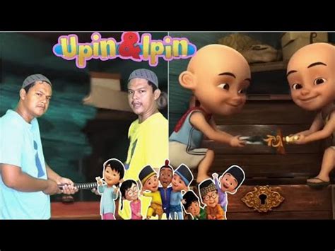 Aksi Upin Dan Ipin Angkat Keris Sakti Siamang Tunggal Tiru Aksi Upin