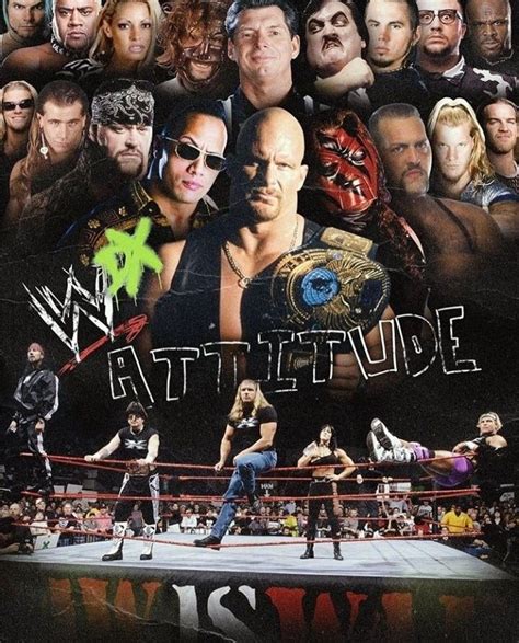 The Poster For Wwe S Wwfw Battle In Front Of An Image Of Wrestlers