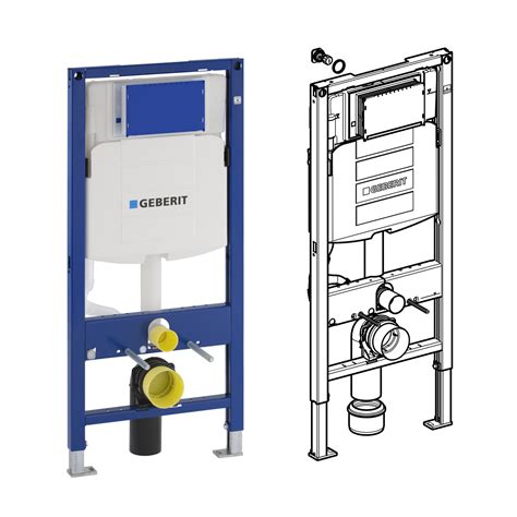 Geberit Duofix Up Wc Sp Lkasten Unterputz Vorwand Wc Element