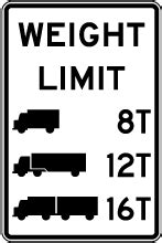 Weight Limit 10 Tons Sign Save 10 Instantly