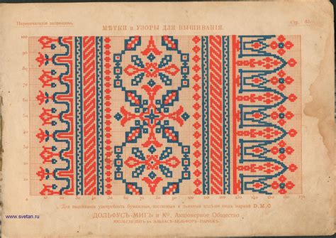 Узоры для вышивания, мотивы вышивки, вышивка крестом, сборник вышивок ...