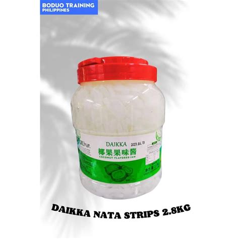 Daikka Amax Tea Nata De Coco Strip Coconut Jelly Milk Tea Sinkers