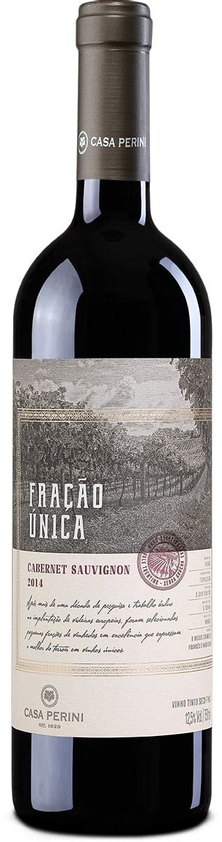 Vinho Casa Perini Fra O Nica Cabernet Sauvignon Tinto Seco Ml