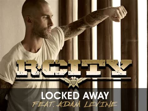 Locked Away R City Feat Adam Levine Music Letter Notation With