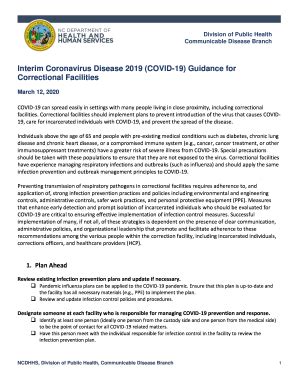 Fillable Online Prevention And Control Of Tuberculosis In Correctional