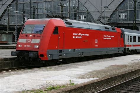 Br 101 066 9 Am 16062004 1141 Uhr Bei Der Ausfahrt Hbf Leipzig