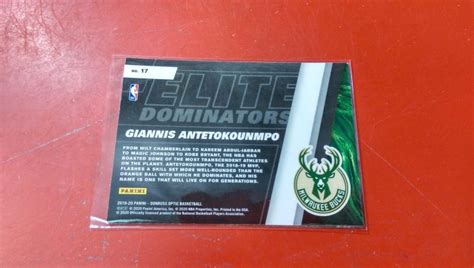 JA19 20 Donruss OpticGiannis AntetokounmpoElite Dominators特卡 Yahoo奇摩拍賣