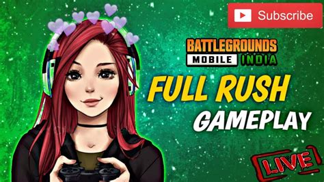 Bgmi Live Join With Teamcode Girl Gamer Bgmiaditi Youtube