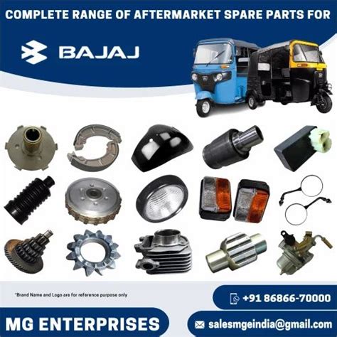 Bajaj Three Wheeler Parts Accessories Exporters From India At Rs 120