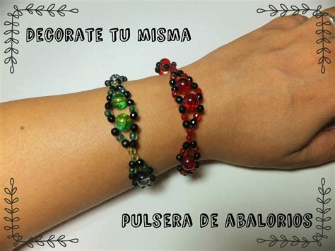 Pulsera De Abalorios Paso A Paso Beaded Bracelets Beaded Jewelry