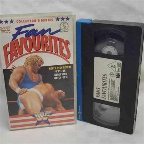 Wwf Wwe Fan Favourites Wrestling S Vhs Video Tape Vintage Tested