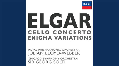 Elgar Variations On An Original Theme Op Enigma Var Xii