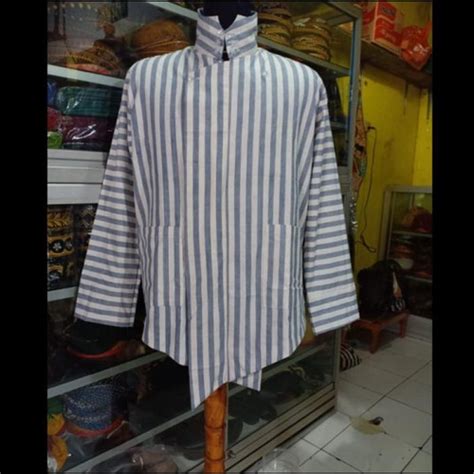 Jual Promo Baju Surjan Lurik Sunan Kalijaga Pakaian Adat Tradisional