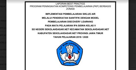 Detail Contoh Laporan Best Practice Koleksi Nomer