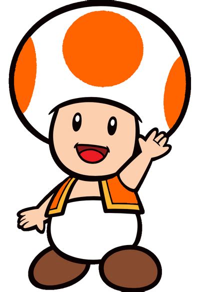 Super Mario: Lucky the Orange Toad by Joshuat1306 on DeviantArt