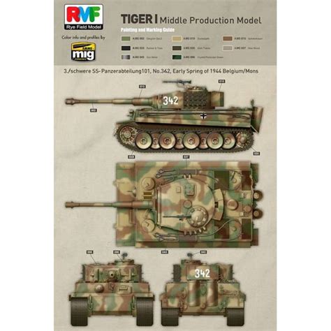 Sd Kfz 181 Pz Kpfw VI Ausf E Tiger I Middle Production W Full