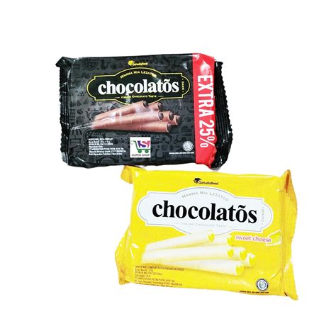 Jual Chocolatos Wafer Roll Mini Dark Sweet Cheese Gram Indonesia