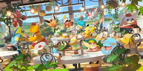 Pokemon Cafe Remix 16 By Olivasmark On Deviantart