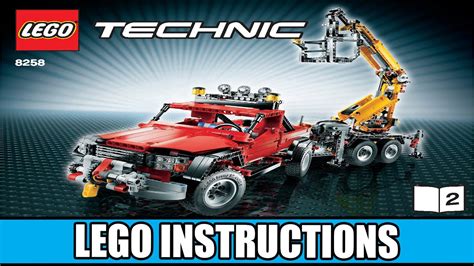 Lego Instructions Technic 8258 Duty Wrecker Alternative Model B