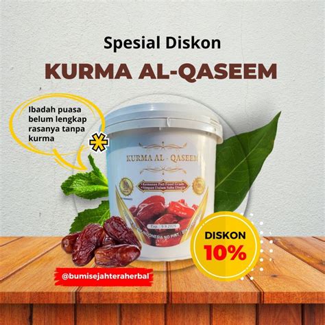 Jual Bsh Kurma Ember Sukkari Al Qasim Al Sukari Al Qaseem G