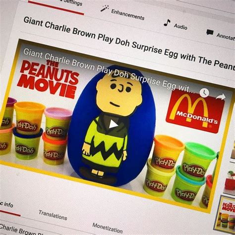 The Toy Bunker On Instagram “our New Charlie Brown Play Doh Surprise Egg Is Live Check It Out