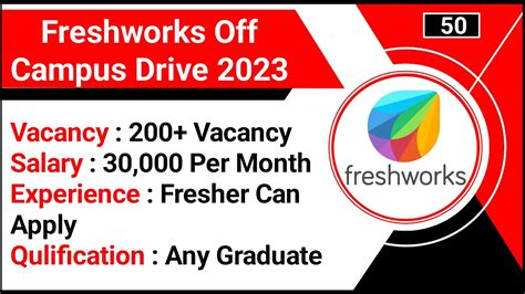 Freshworks Off Campus Drive 2023 Freshworks Hiring 2023 Graduate