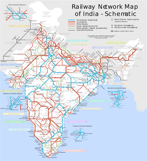 Road Map Of South India