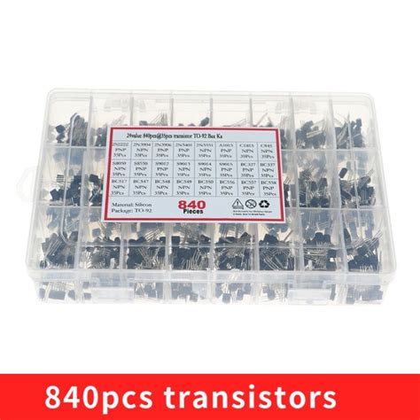 Pcs Set Values To Transistor Assortment Kit Bc Bc Bc