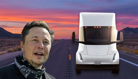 Musks Tesla Finally Delivers The First Electric Semi To Pepsi After