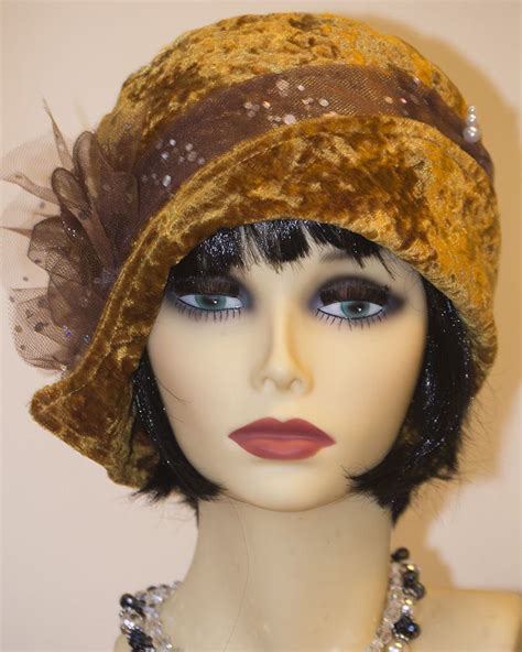 1920s VINTAGE INSPIRED CLOCHE HAT GATSBY,CHARLSTON | Women hats fashion ...