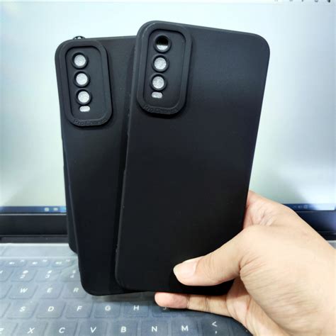 Jual Black Matte Softcase Vivo Y11 Vivo Y12i Vivo Y12s Vivo Y20