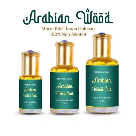 Jual Parfum Murni Arabian Oud Kemasan Roll On Oles Non Alkohol