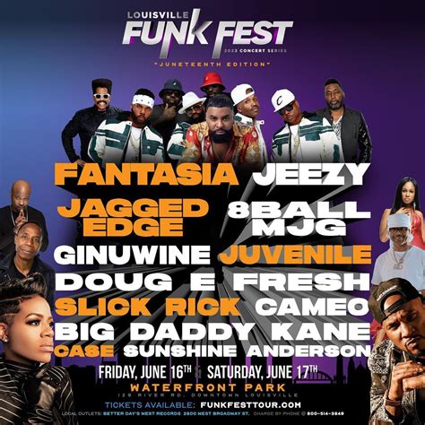 Louisville Funk Fest Tickets Jerry Louella