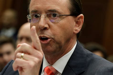 Republicans Berate Rosenstein And Urge Him To End Russia Probe The