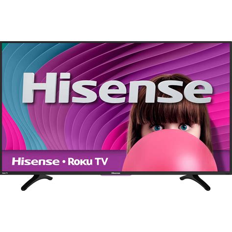 Hisense 32-Inch Class H4 Series LED Roku Smart TV With, 56% OFF